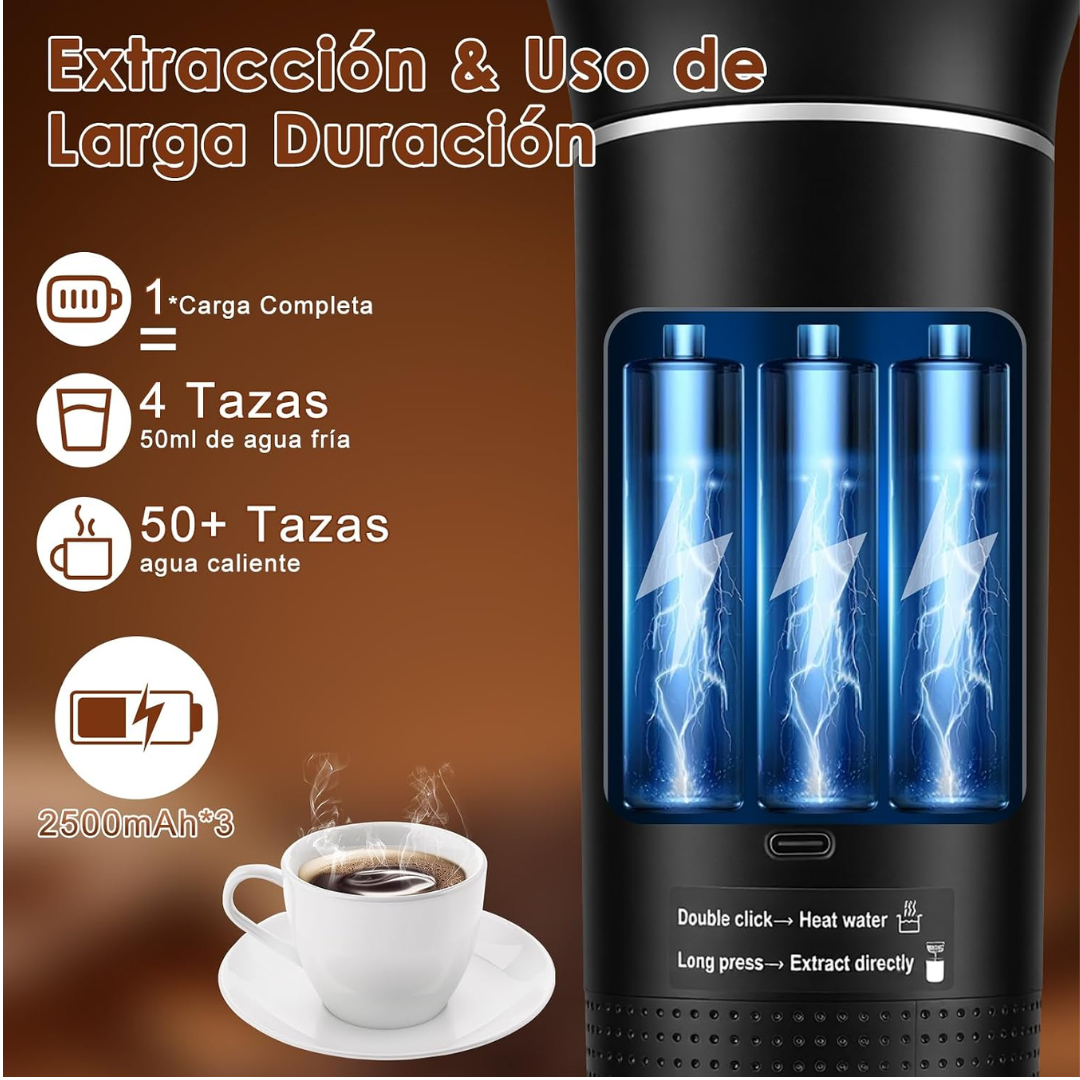 Cafetera Portátil Inteligente 3 en 1 ®