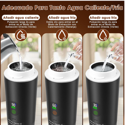 Cafetera Portátil Inteligente 3 en 1 ®