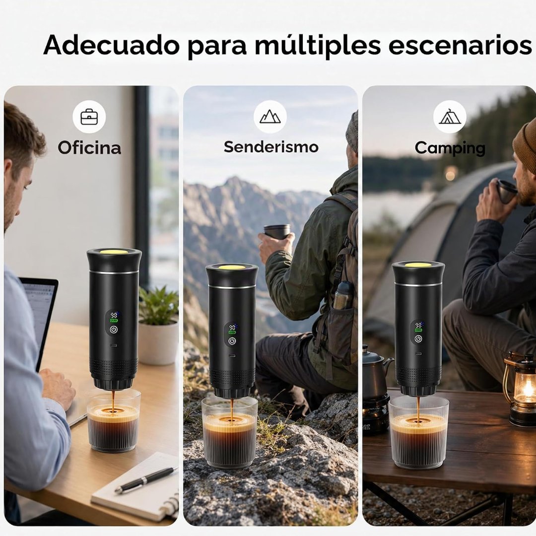 Cafetera Portátil Inteligente 3 en 1 ®